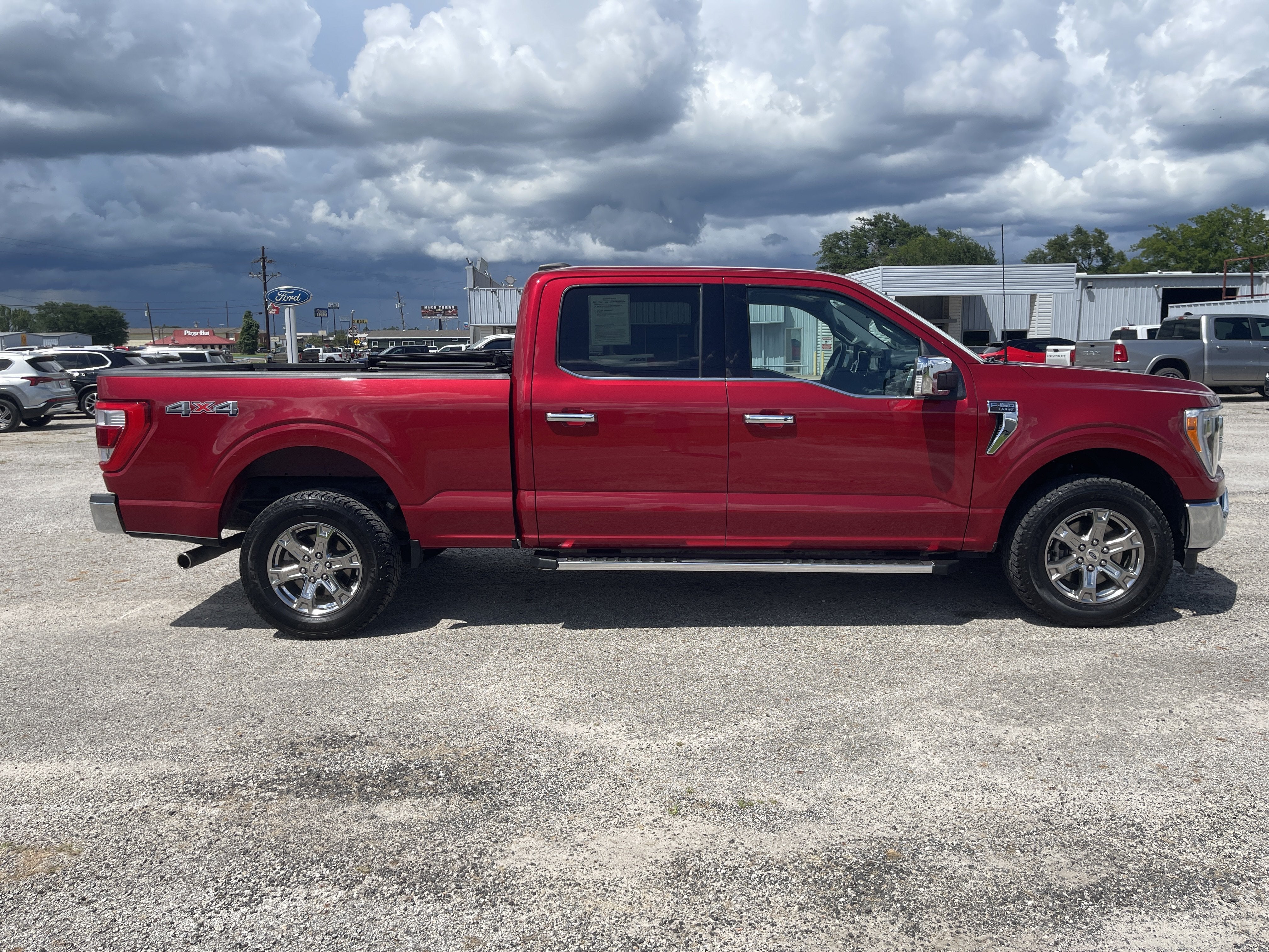 2023 Ford F-150 — rear three-quarter view