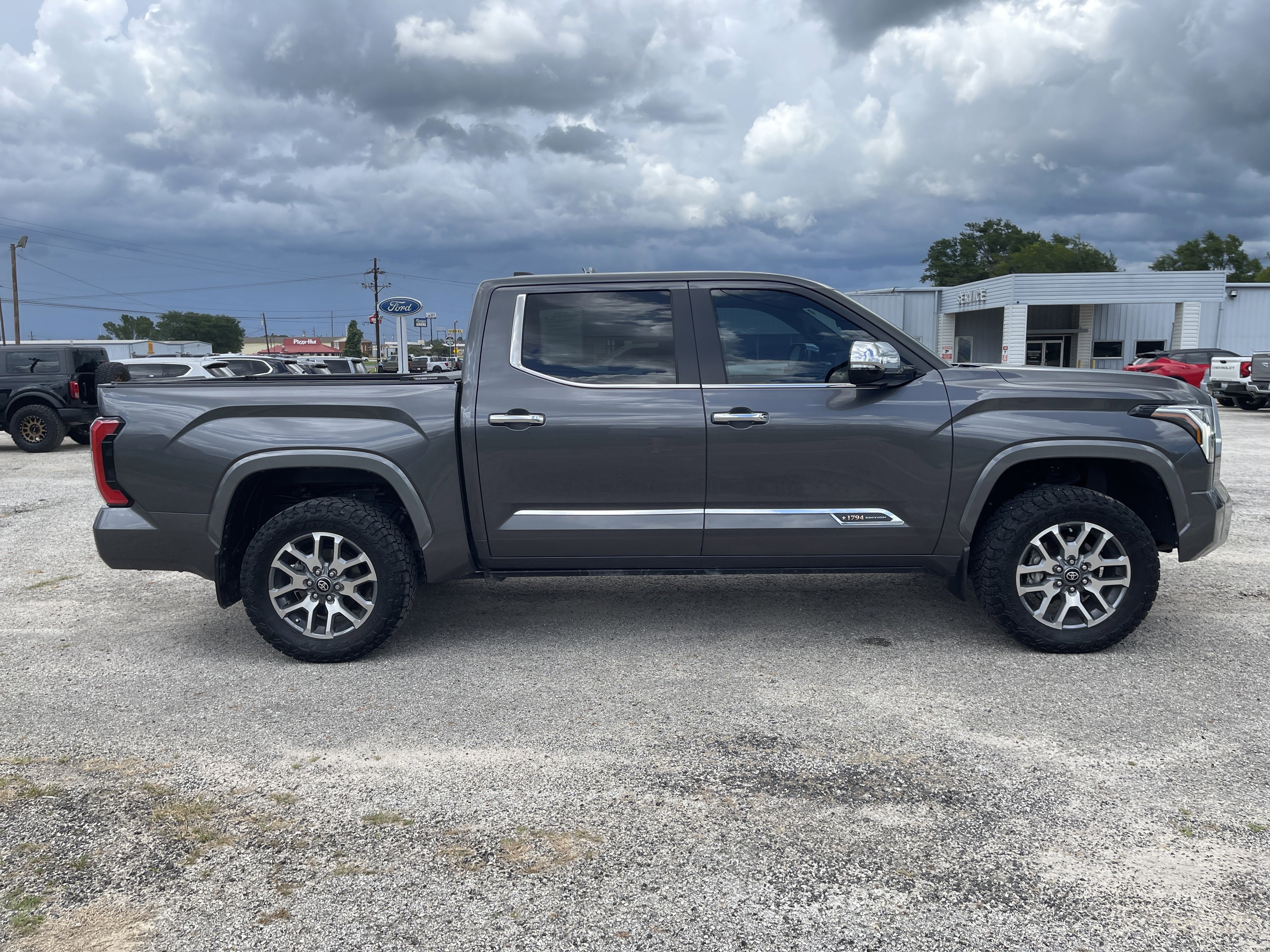 2025 Toyota Tundra 4WD — rear three-quarter view