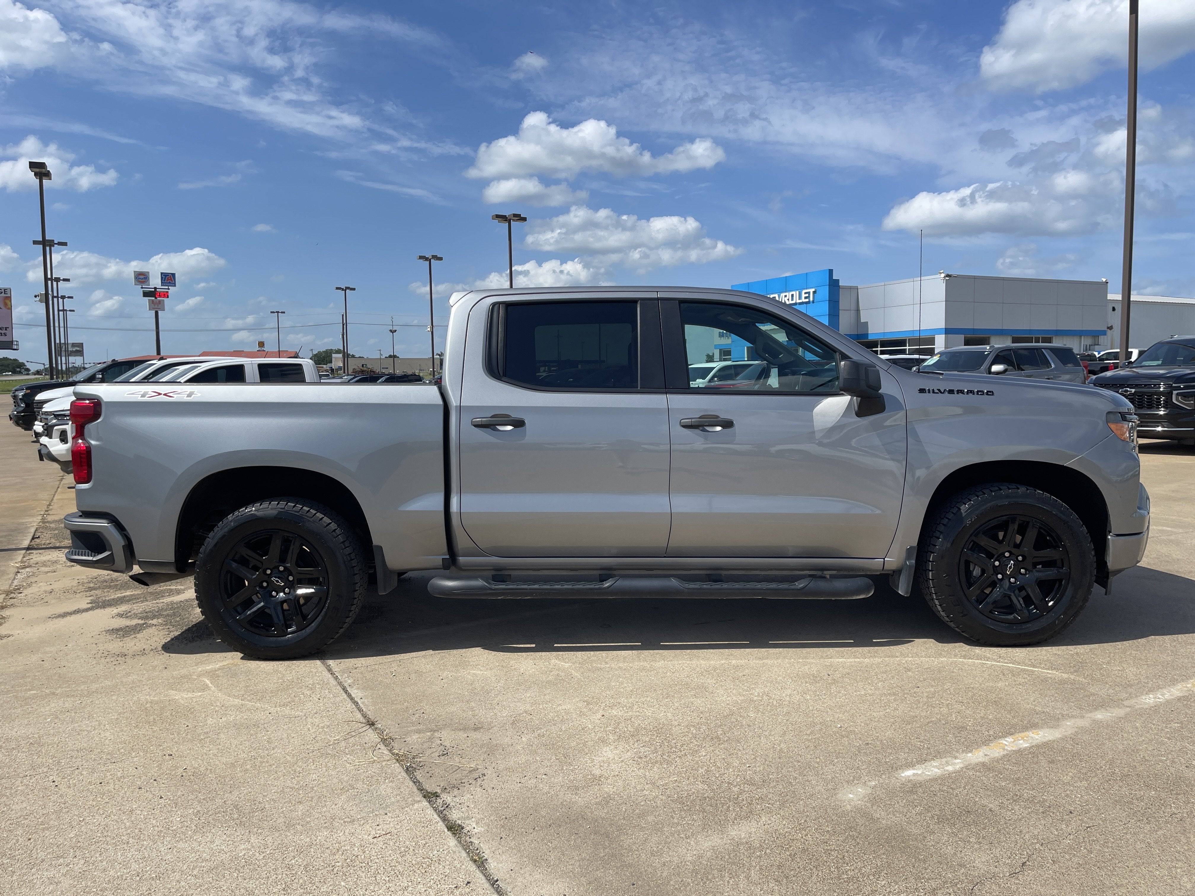 2024 Chevrolet Silverado 1500 — rear three-quarter view