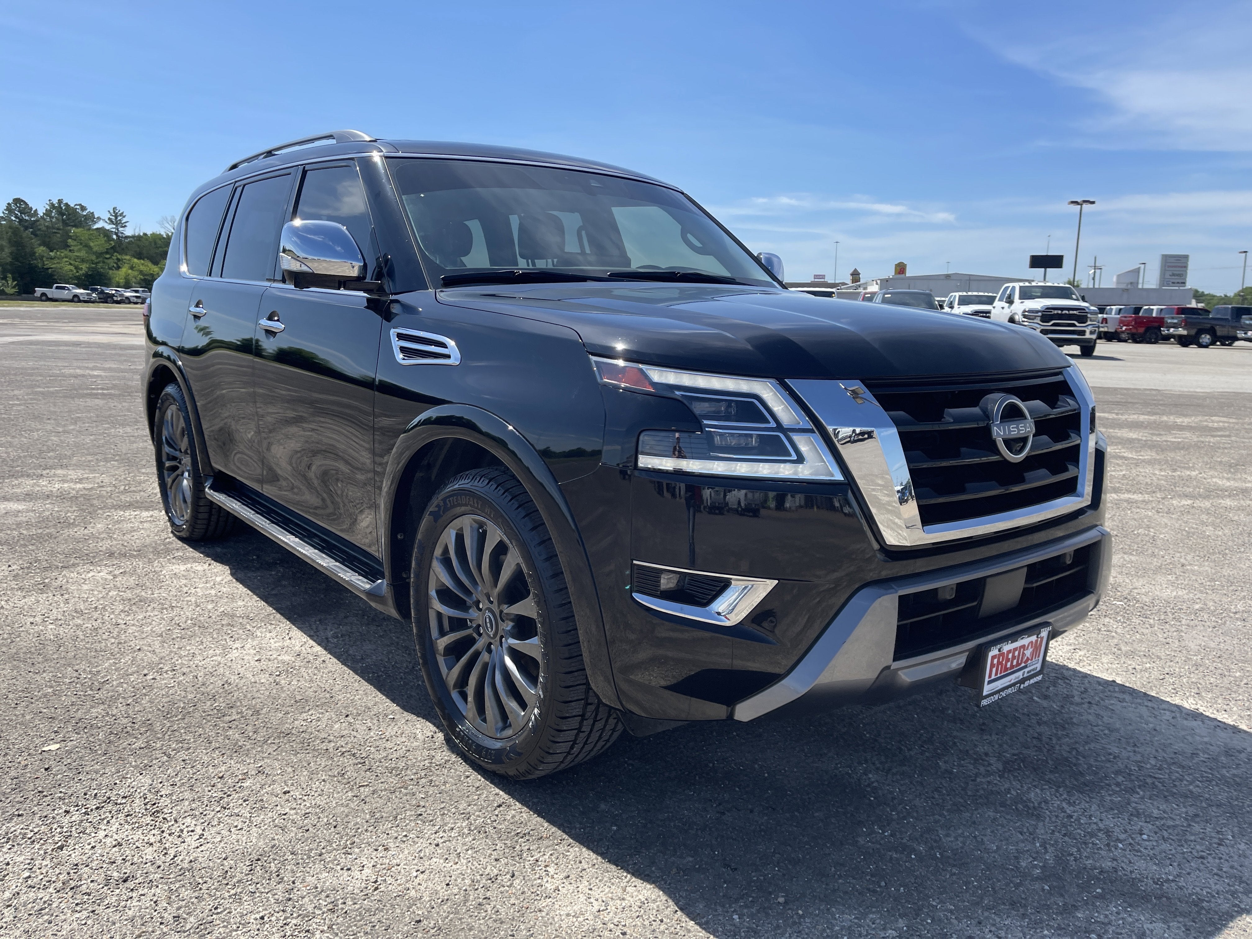 2024 Nissan Armada — side profile view