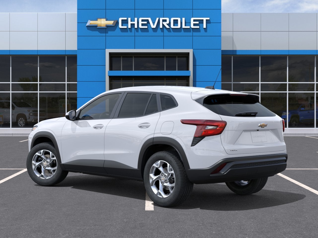 2026 Chevrolet Trax — rear three-quarter view